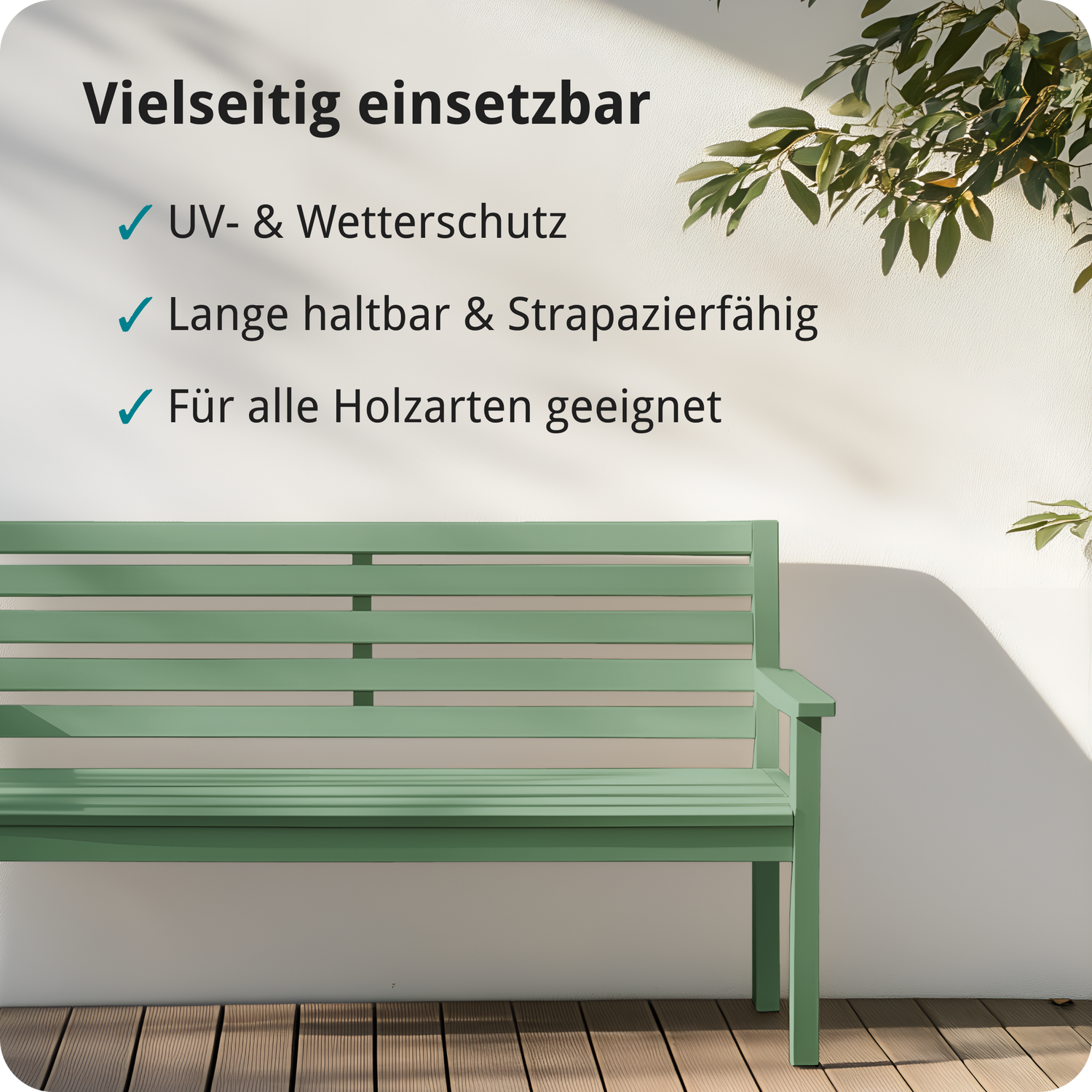 Berico Holzfarbe: 4-in-1 Holzlack für Innen und Außen