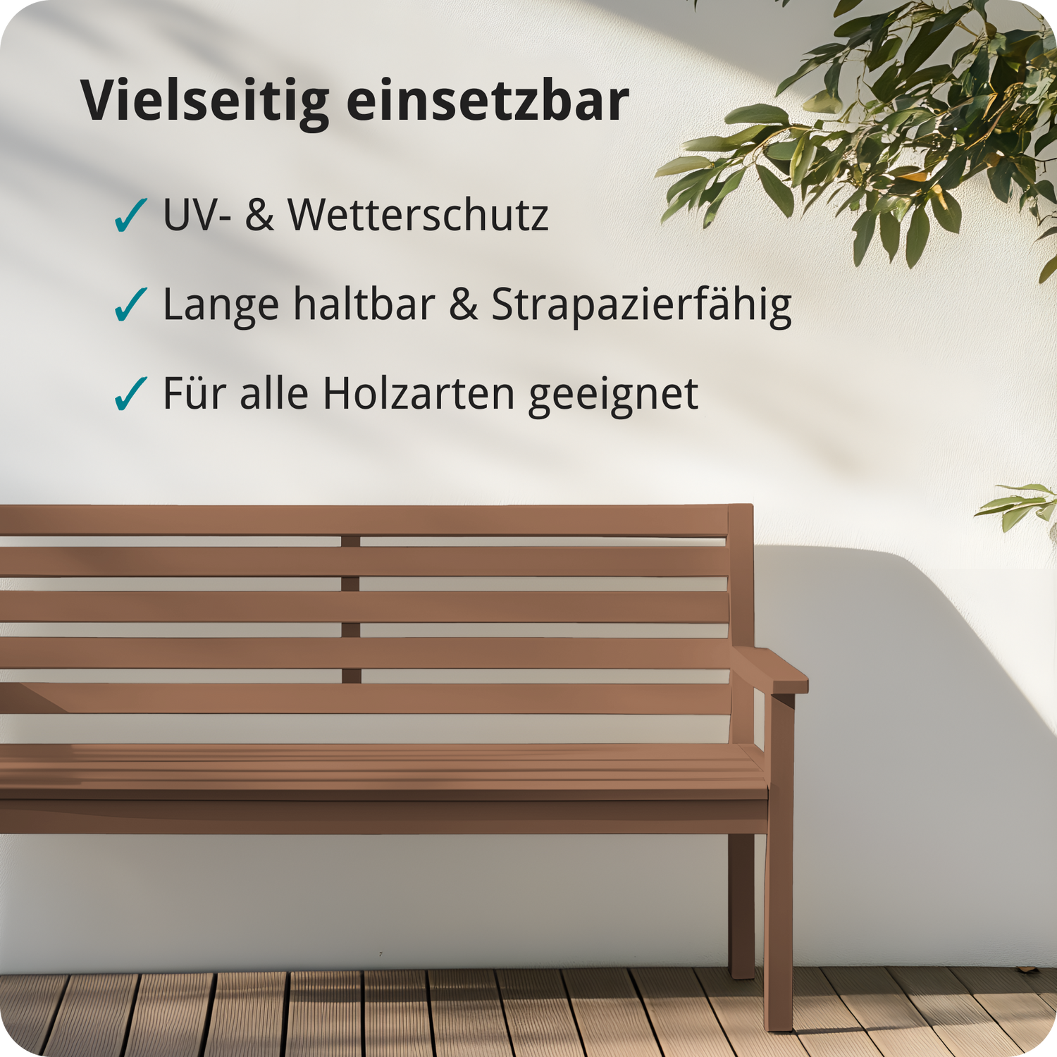 Berico Holzfarbe: 4-in-1 Holzlack für Innen und Außen