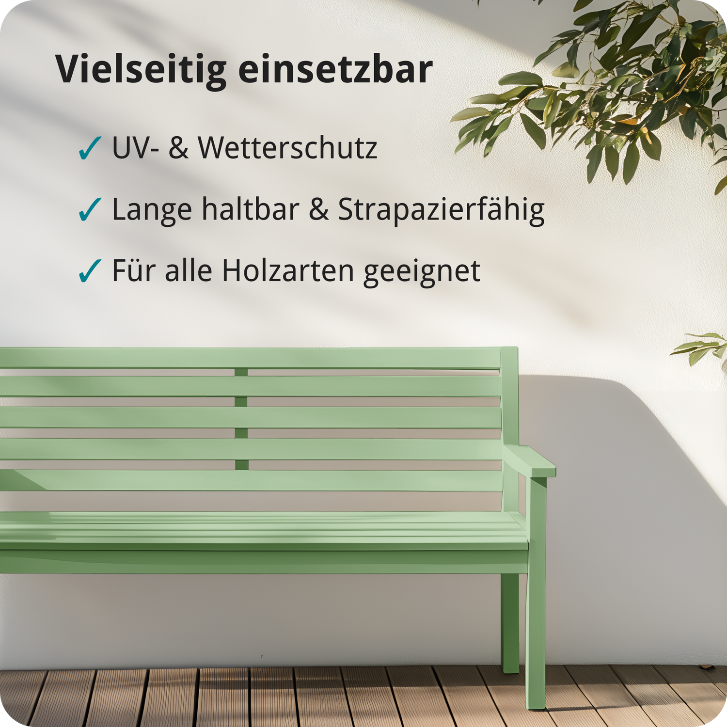 BERICO Holzfarbe: 4-in-1 Holzlack für Innen und Außen