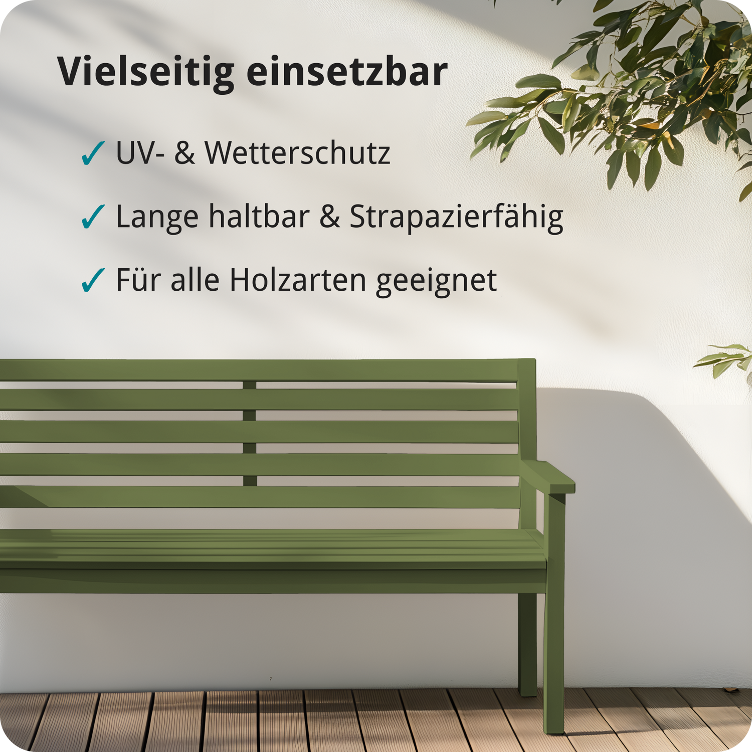 Berico Holzfarbe: 4-in-1 Holzlack für Innen und Außen