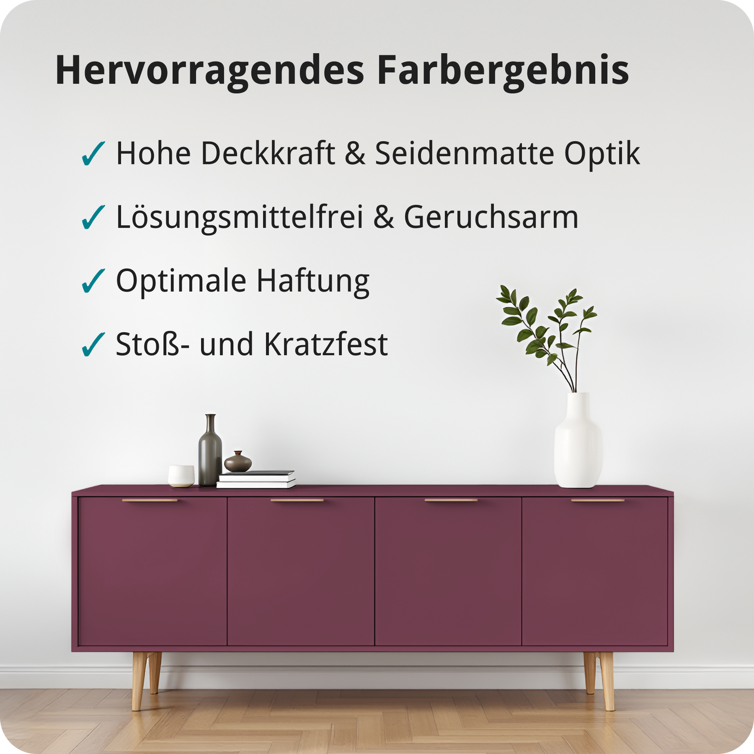 Berico Holzfarbe: 4-in-1 Holzlack für Innen und Außen