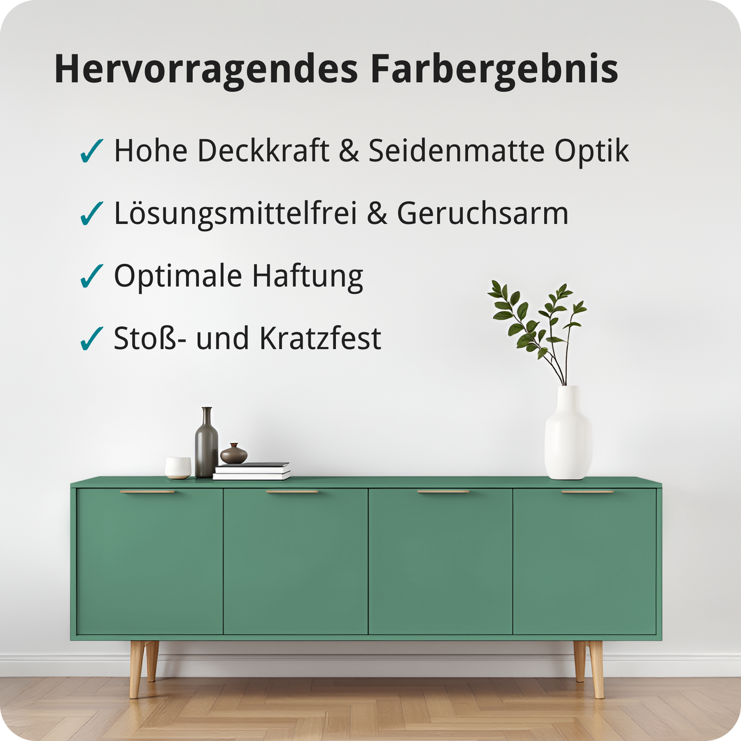 BERICO Holzfarbe: 4-in-1 Holzlack für Innen und Außen