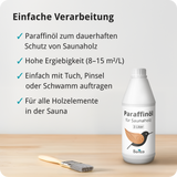 BERICO Paraffinöl: Pflegeöl zum Schutz von Saunaholz