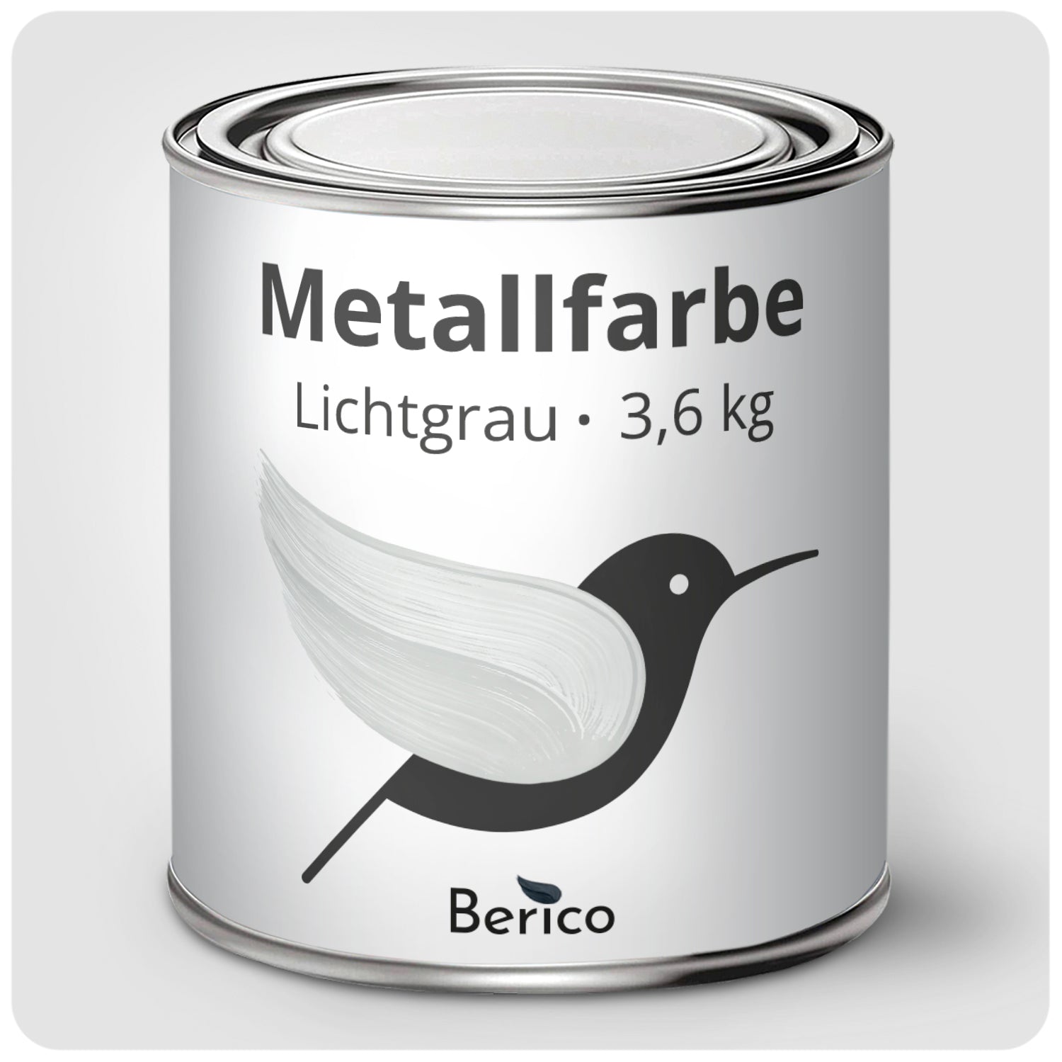 BERICO Metallfarbe: geruchsarmer und stark haftender 4-in-1 Lack