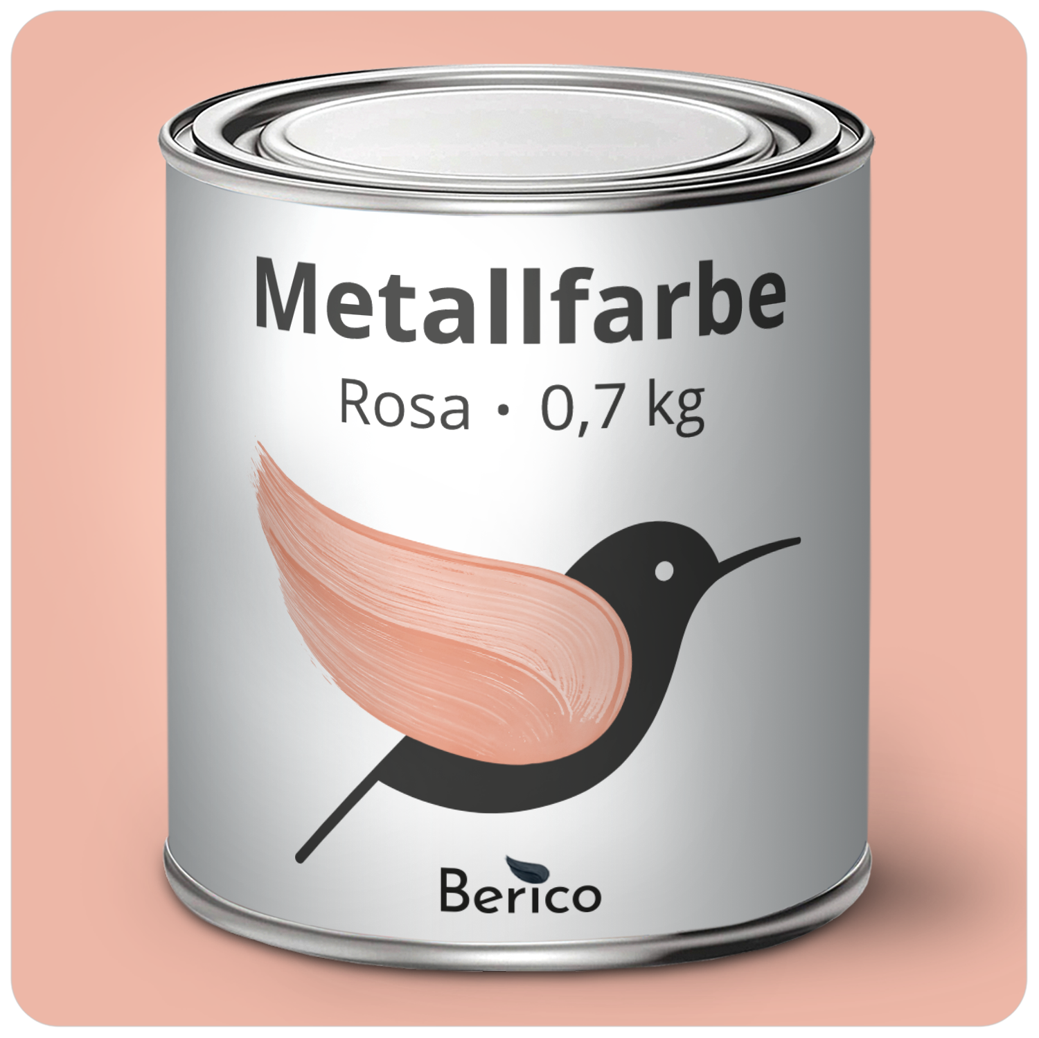 BERICO Metallfarbe: geruchsarmer und stark haftender 4-in-1 Lack