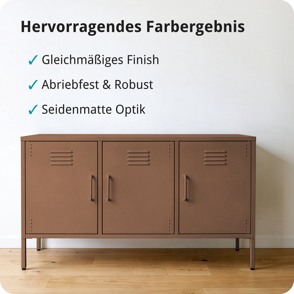 BERICO Metallfarbe: geruchsarmer und stark haftender 4-in-1 Lack