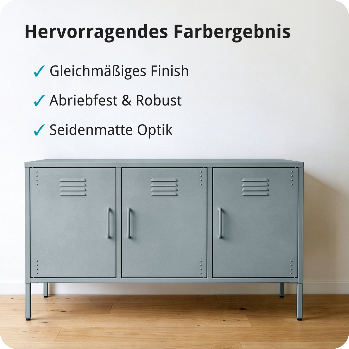 BERICO Metallfarbe: geruchsarmer und stark haftender 4-in-1 Lack