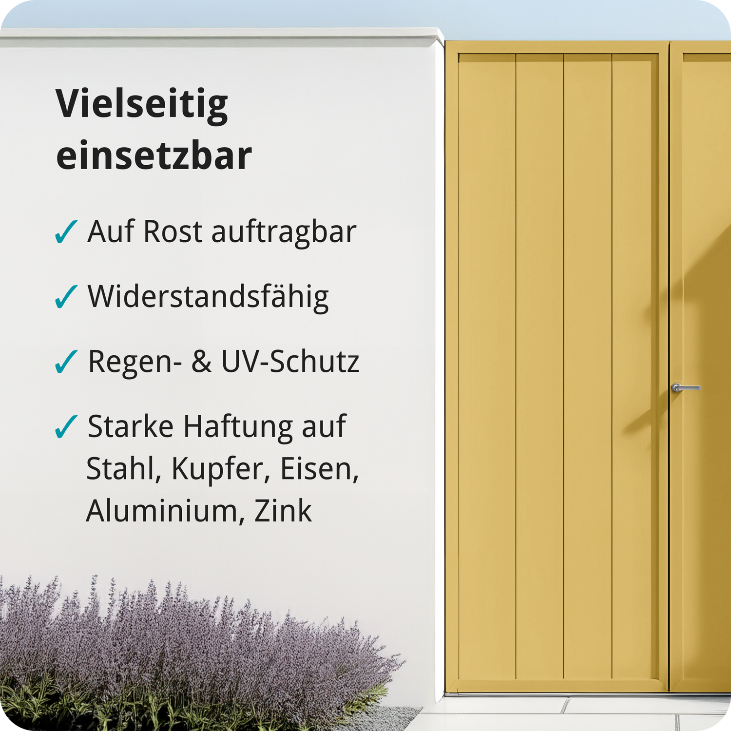 BERICO Metallfarbe: geruchsarmer und stark haftender 4-in-1 Lack