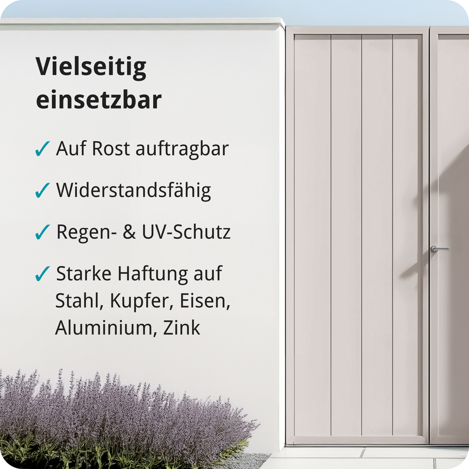 BERICO Metallfarbe: geruchsarmer und stark haftender 4-in-1 Lack