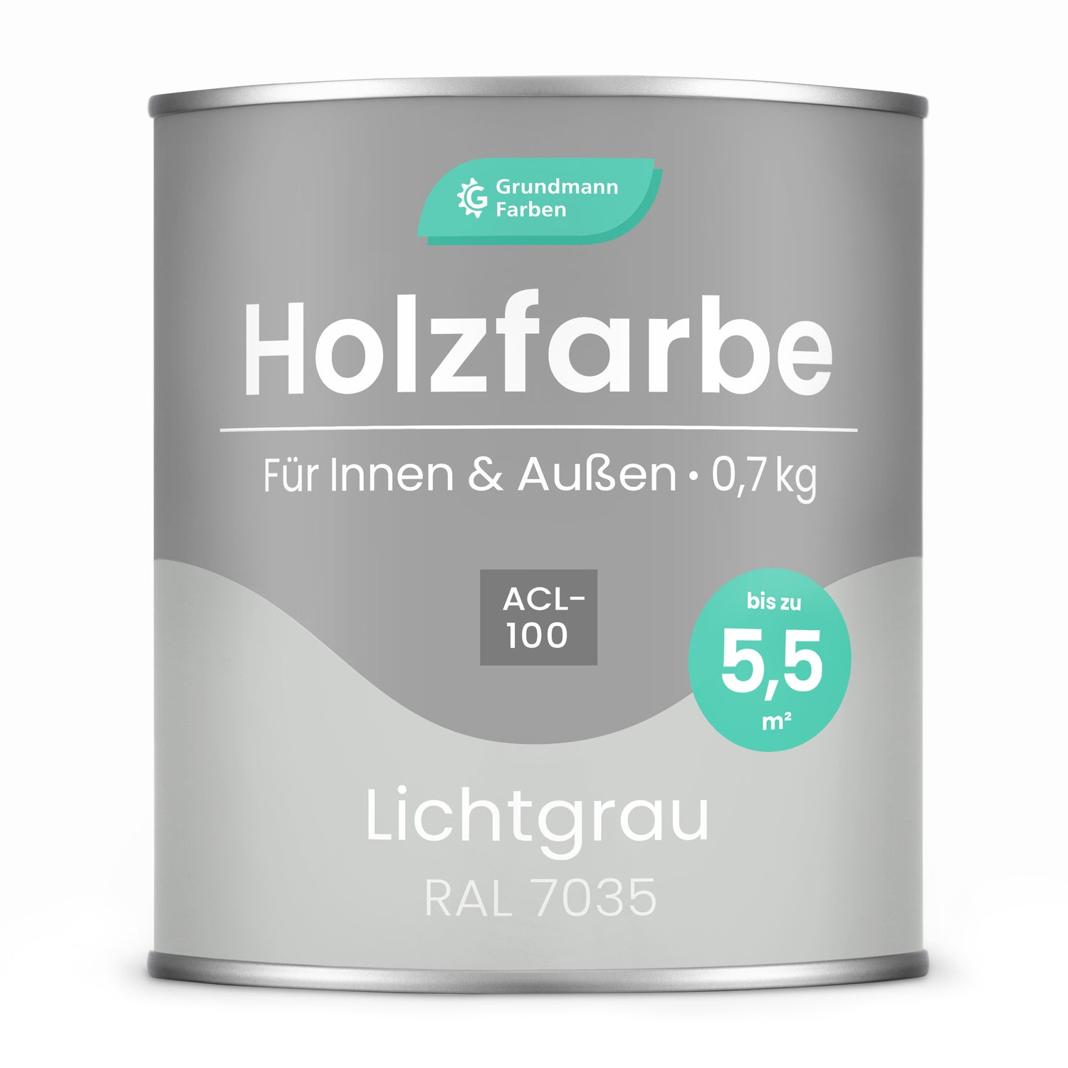 GRUNDMANN Holzfarbe & Wetterschutzfarbe: 4-in-1 Holzanstrich inkl. Grundierung