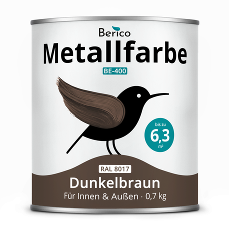 BERICO Metallfarbe: geruchsarmer und stark haftender 4-in-1 Lack
