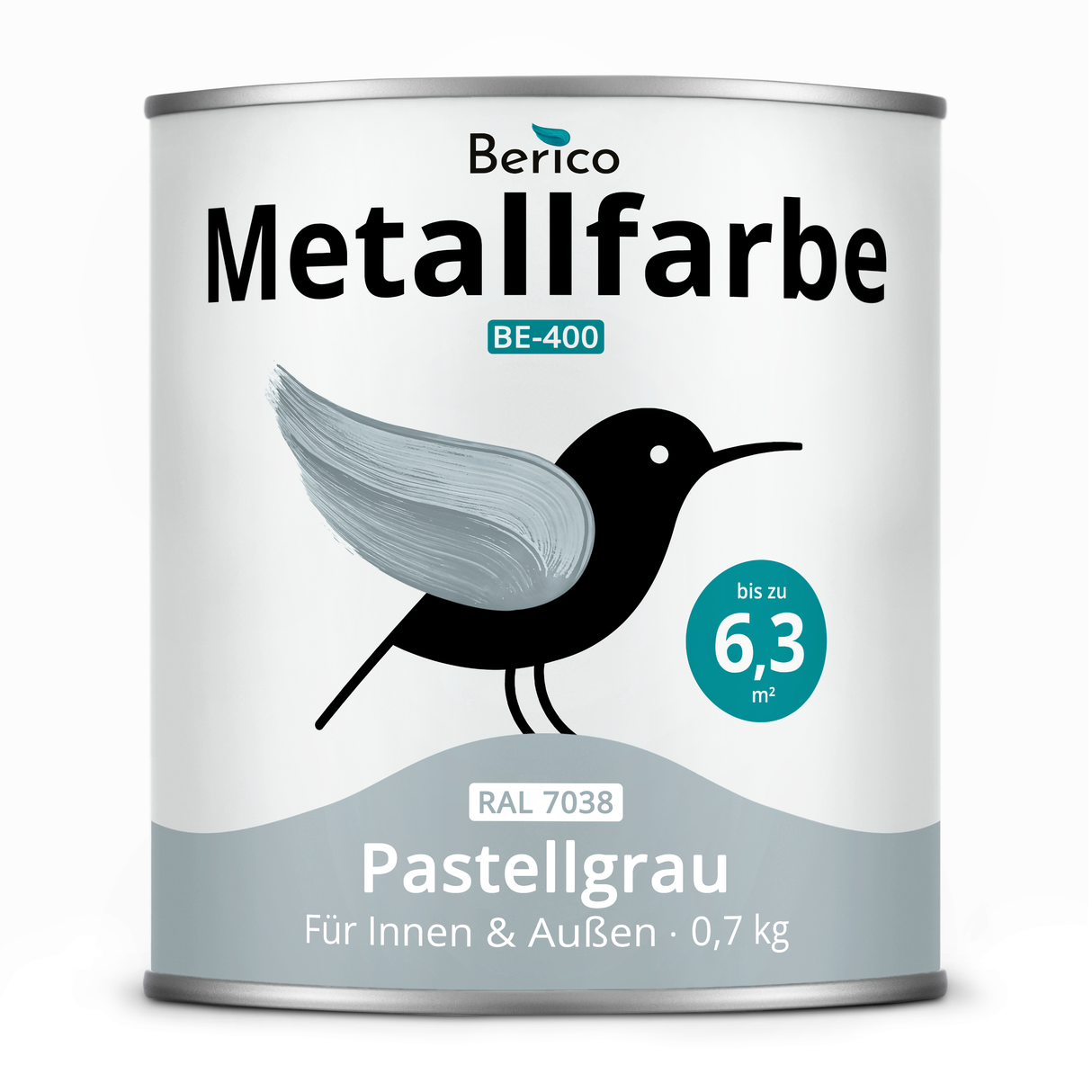 BERICO Metallfarbe: geruchsarmer und stark haftender 4-in-1 Lack