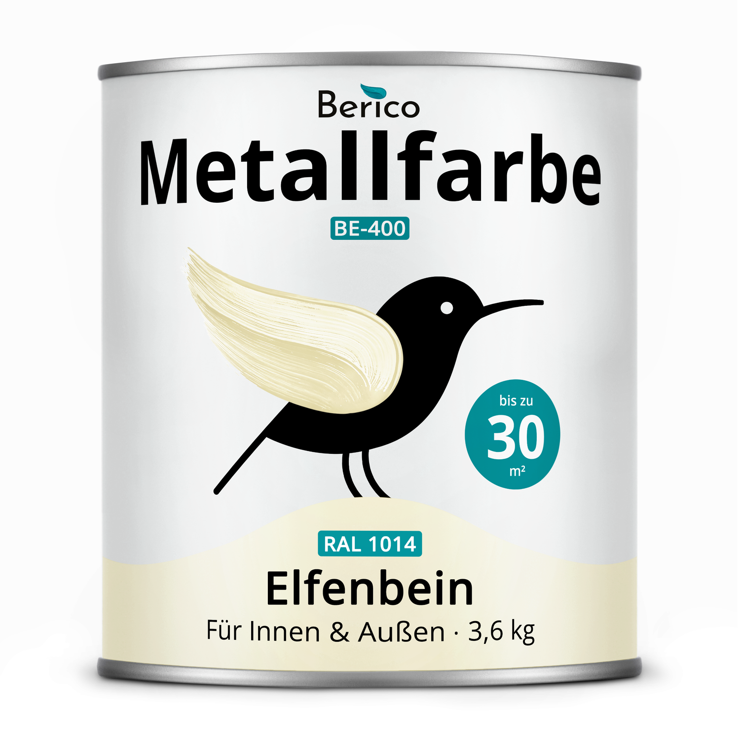 BERICO Metallfarbe: geruchsarmer und stark haftender 4-in-1 Lack