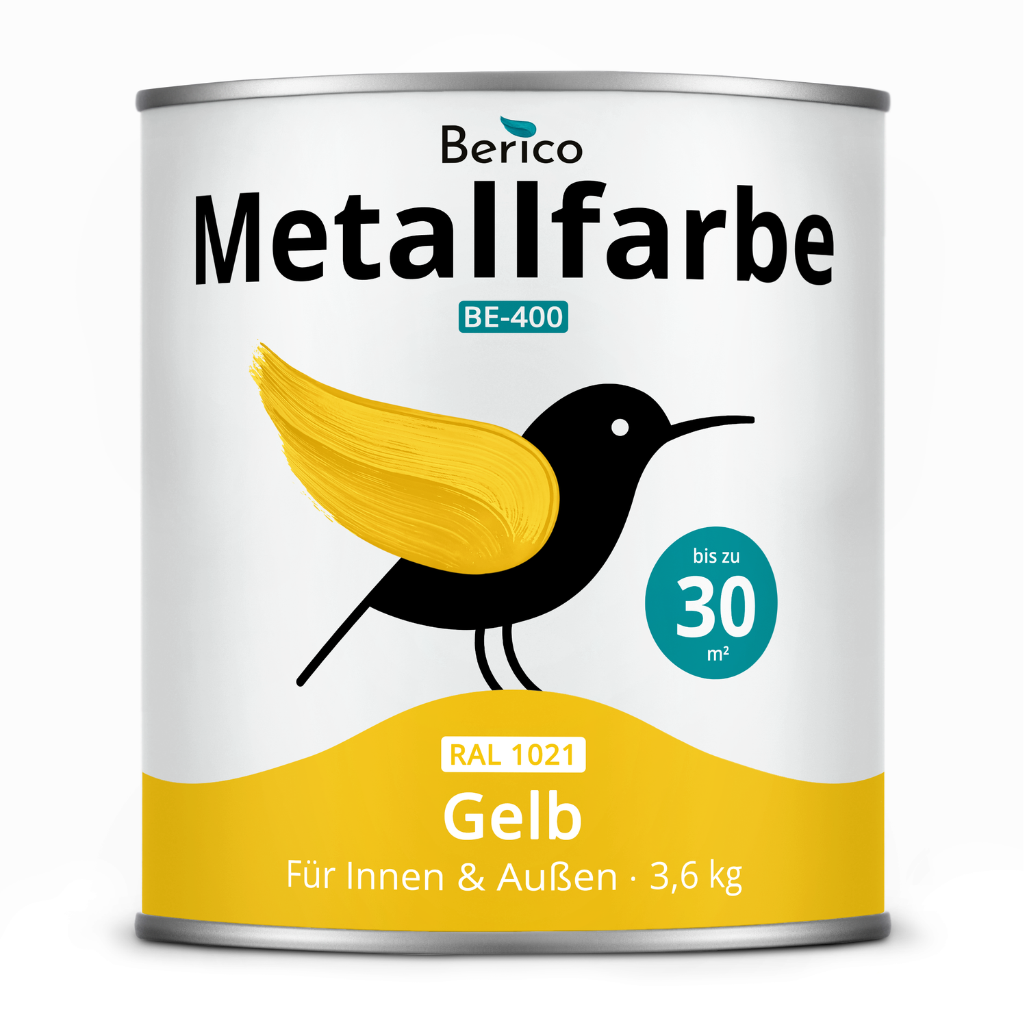 BERICO Metallfarbe: geruchsarmer und stark haftender 4-in-1 Lack
