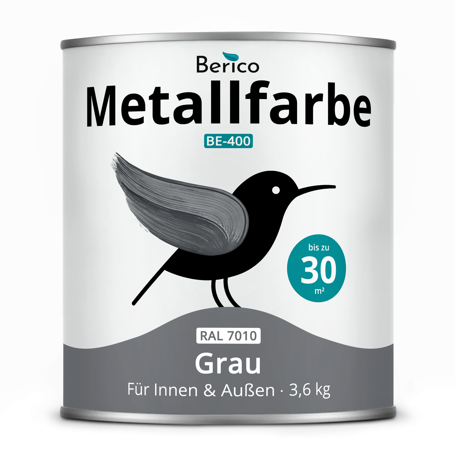 BERICO Metallfarbe: geruchsarmer und stark haftender 4-in-1 Lack