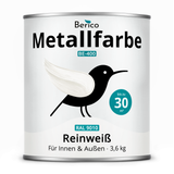 BERICO Metallfarbe: geruchsarmer und stark haftender 4-in-1 Lack