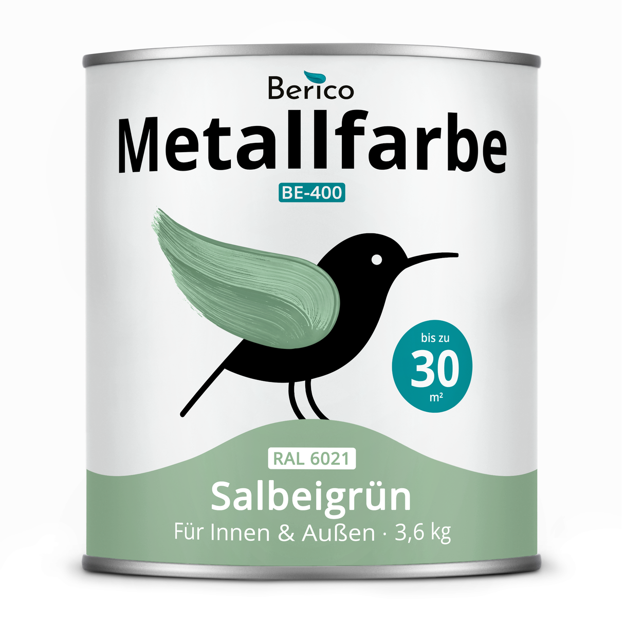 BERICO Metallfarbe: geruchsarmer und stark haftender 4-in-1 Lack