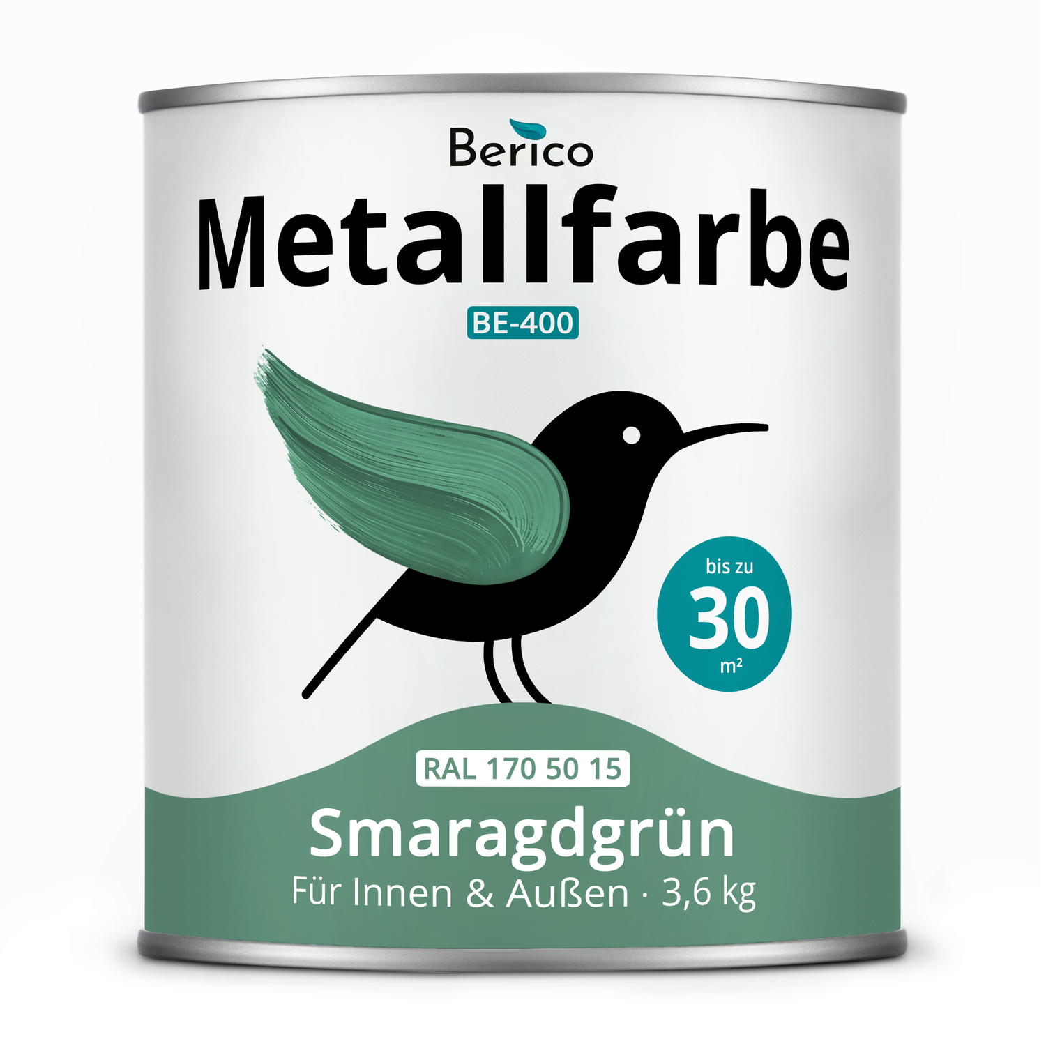 BERICO Metallfarbe: geruchsarmer und stark haftender 4-in-1 Lack
