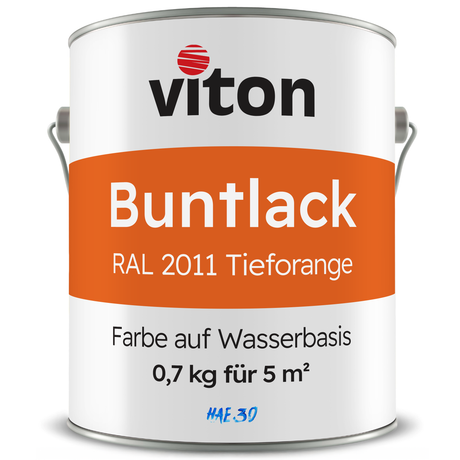 VITON Buntlack & Möbelfarbe HAE 30 - Vielseitig und Umweltschonend