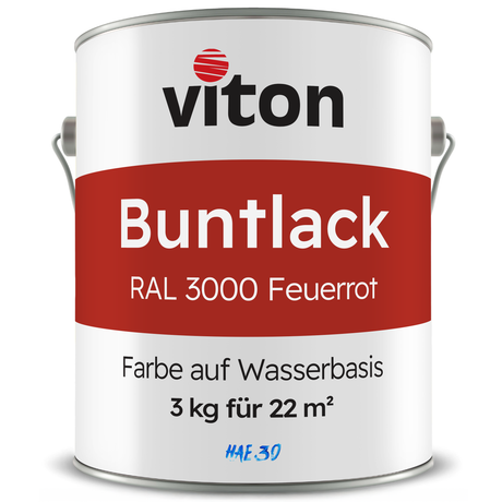 VITON Buntlack & Möbelfarbe HAE 30 - Vielseitig und Umweltschonend