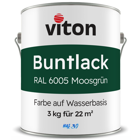 VITON Buntlack & Möbelfarbe HAE 30 - Vielseitig und Umweltschonend