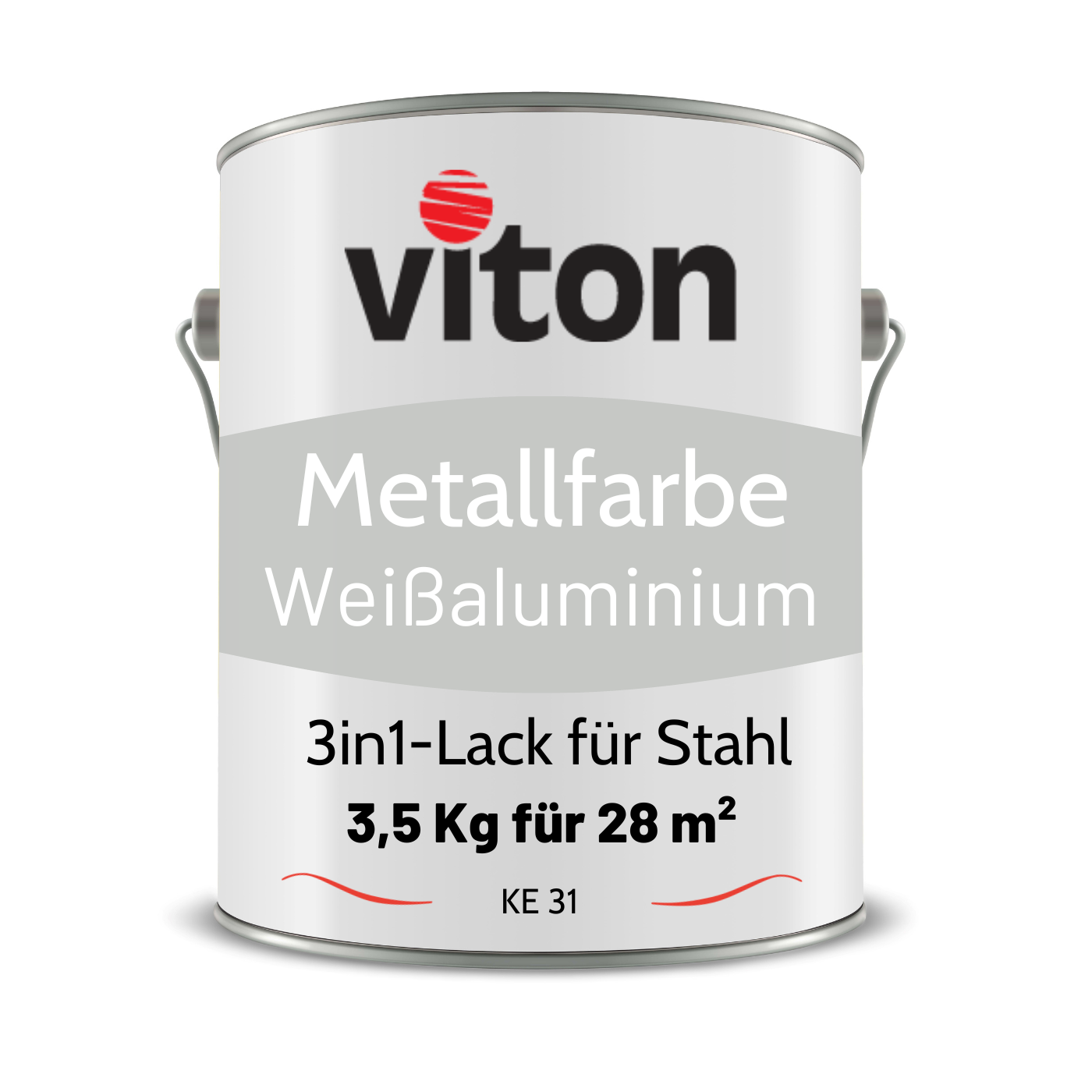 VITON Metallfarbe KE31: 3-in-1 inkl. Rostschutz & Grundierung