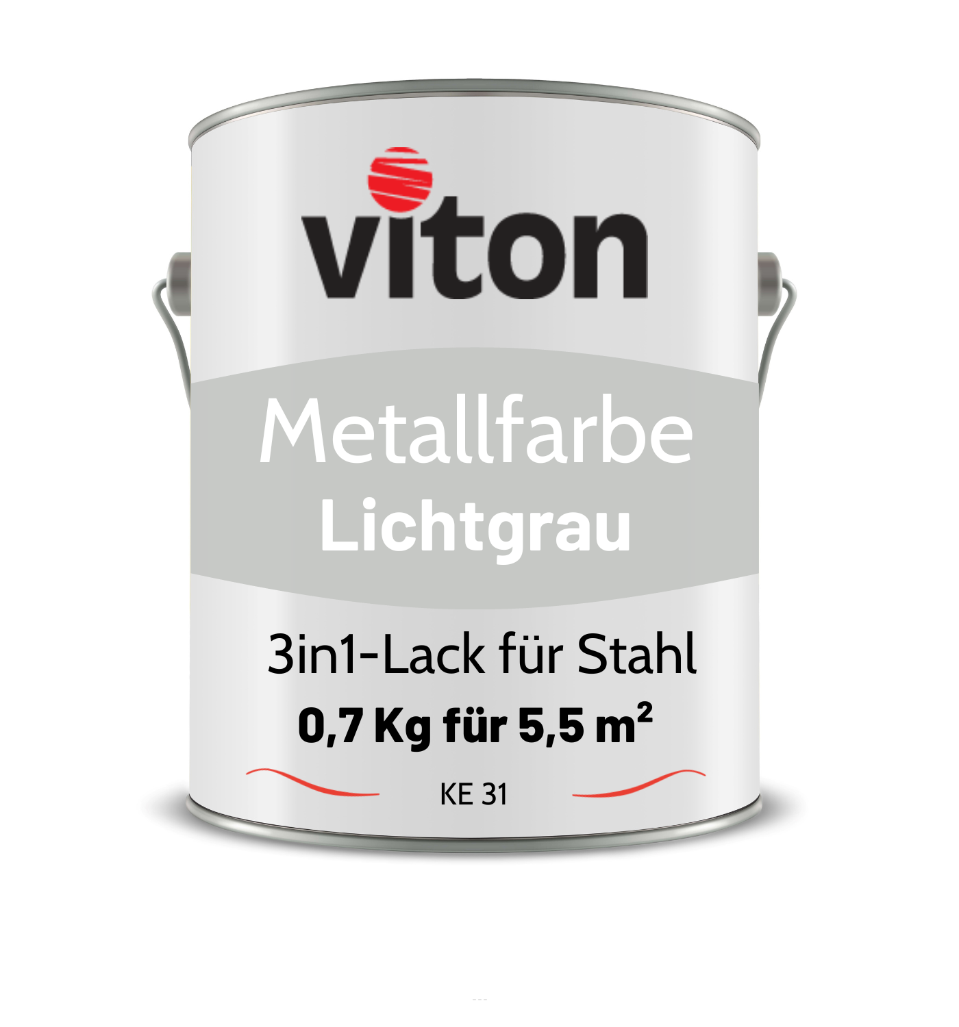 VITON Metallfarbe KE31: 3-in-1 inkl. Rostschutz & Grundierung