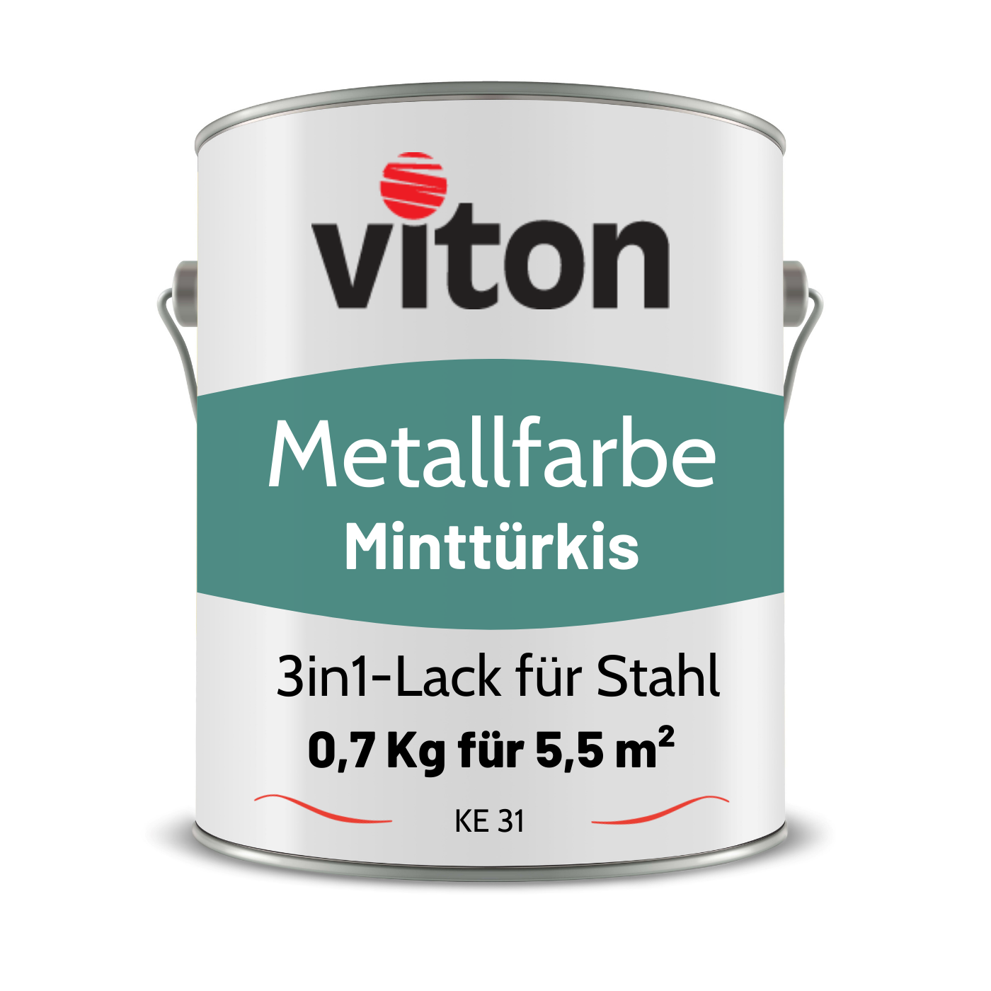 VITON Metallfarbe KE31: 3-in-1 inkl. Rostschutz & Grundierung