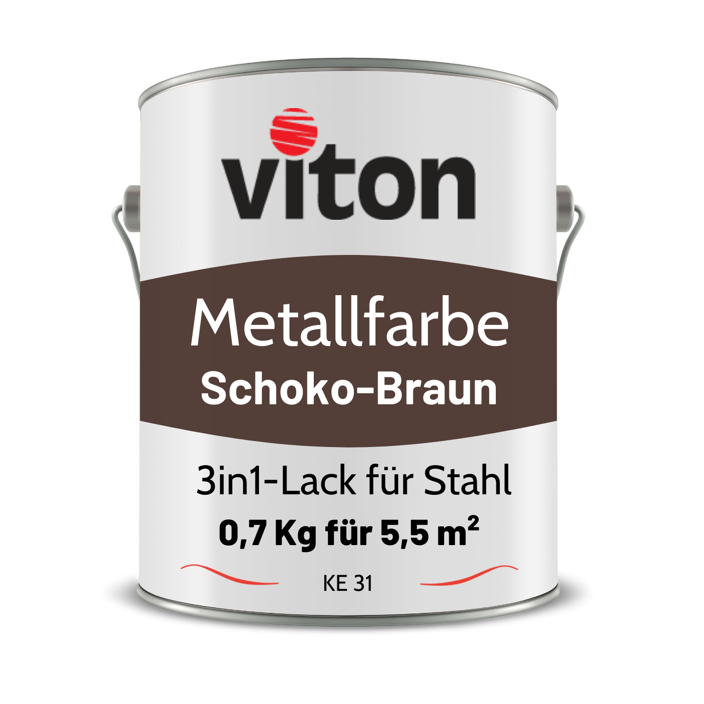 VITON Metallfarbe KE31: 3-in-1 inkl. Rostschutz & Grundierung