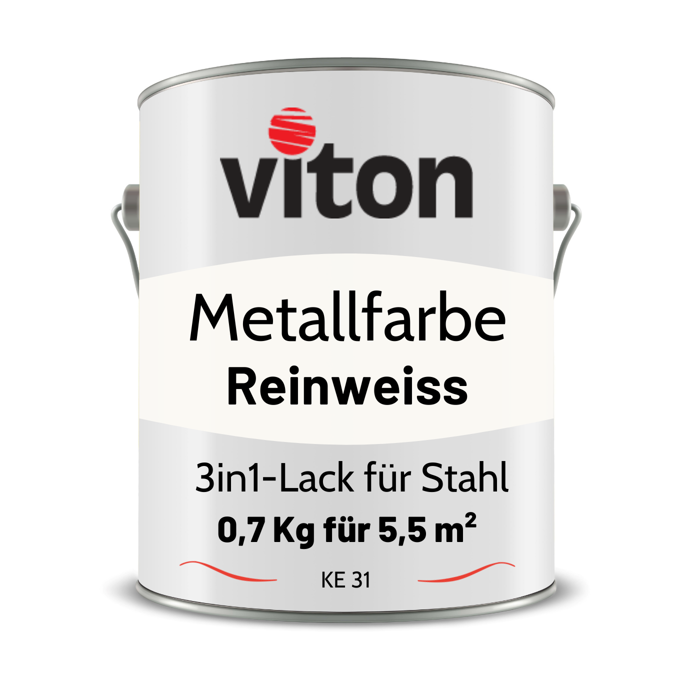 VITON Metallfarbe KE31: 3-in-1 inkl. Rostschutz & Grundierung