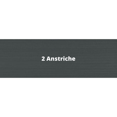 BELINKA Holzlasur: Premium Holzanstrich für Innen und Außen - Graphitgrau 0.75 Liter - Berico Farben