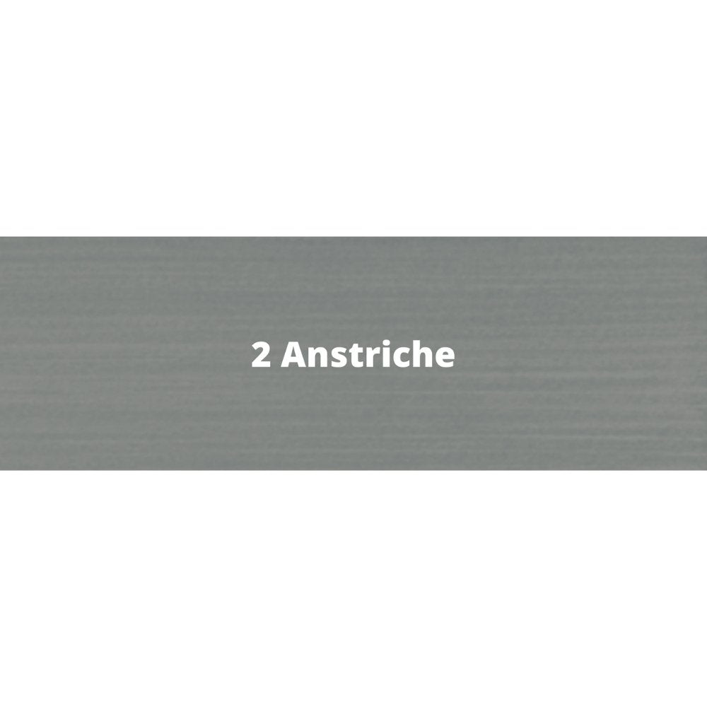 BELINKA Holzlasur: Premium Holzanstrich für Innen und Außen - Platingrau 0.75 Liter - Berico Farben