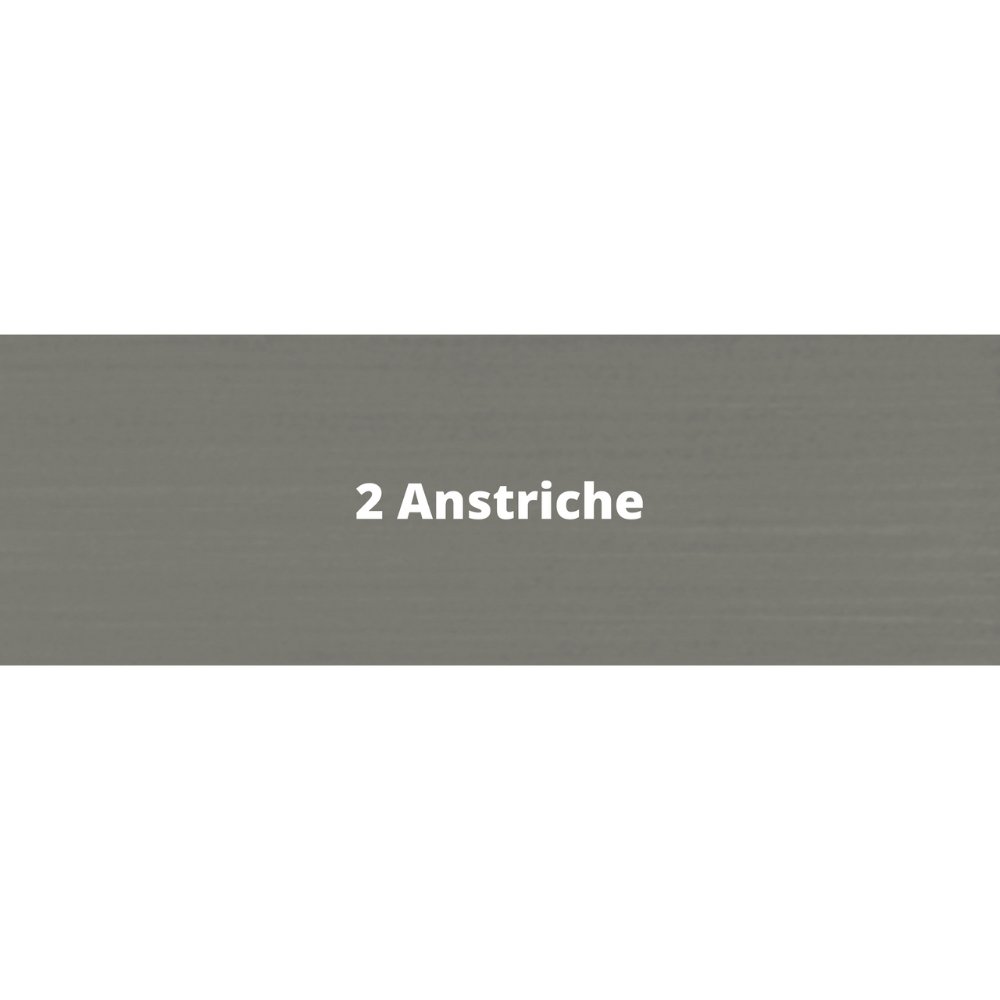 BELINKA Holzlasur: Premium Holzanstrich für Innen und Außen - Steingrau 0.75 Liter - Berico Farben