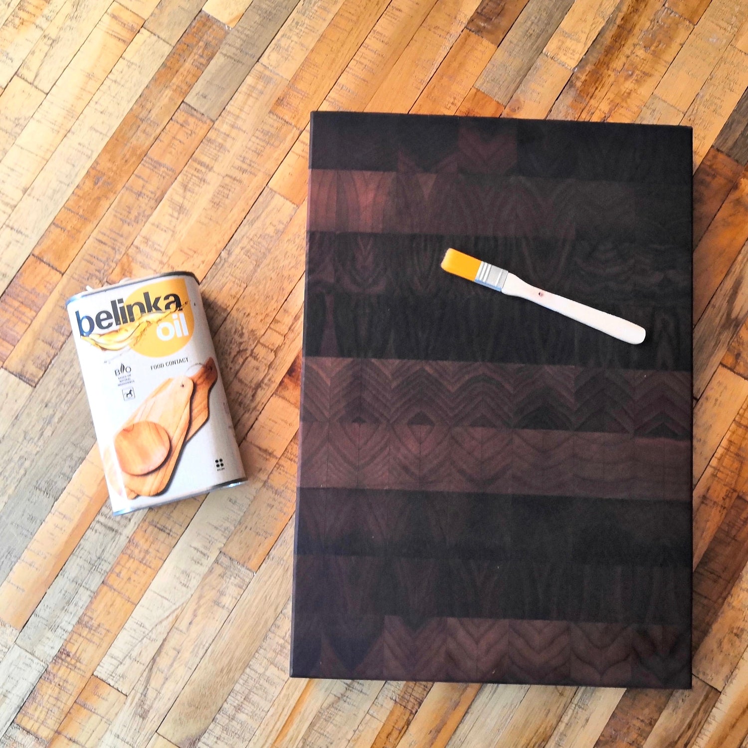 BELINKA Holzöl für Lebensmittelkontakt – Pflanzlich/Vegan - Lebensmittelecht - 0.5 Liter - Berico Farben