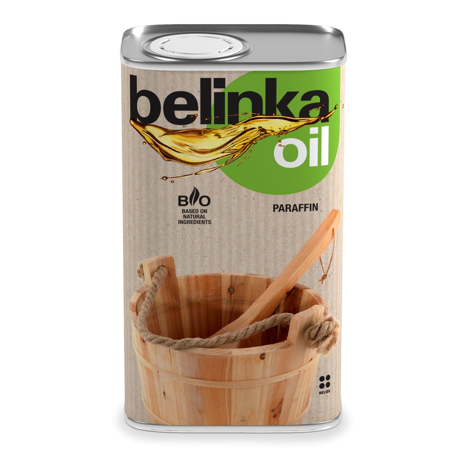 BELINKA Sauna-Holzöl: Paraffinöl zum Schutz von Saunaholz - 0.5 Liter - Berico Farben