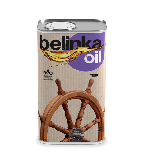 BELINKA Tungöl - Pflanzliches Holzöl zum Schutz vor Nässe und Witterung - 0.5 kg - Berico Farben