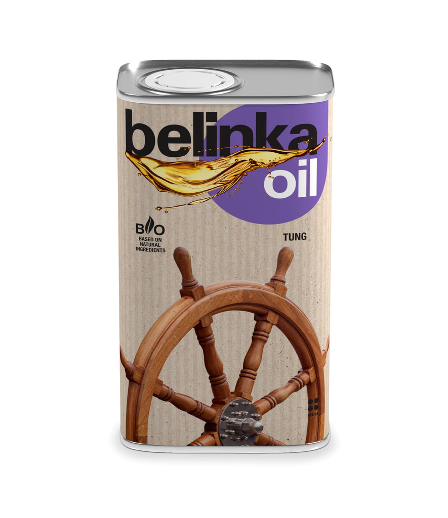 BELINKA Tungöl - Pflanzliches Holzöl zum Schutz vor Nässe und Witterung - 0.5 kg - Berico Farben