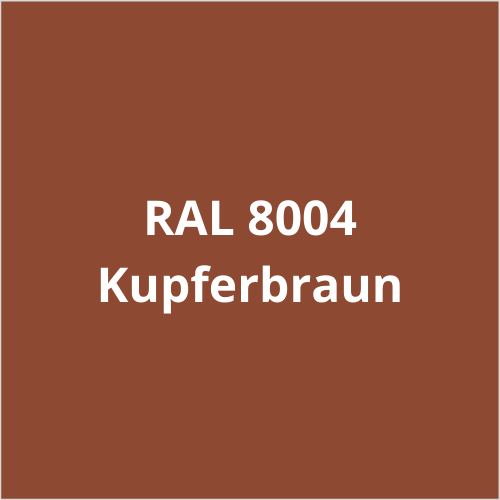 GRUNDMANN Holzfarbe & Wetterschutzfarbe: Wasserbasierter Holzanstrich inkl. Grundierung - 0.7 Kg RAL 8004 – Kupferbraun - Berico Farben