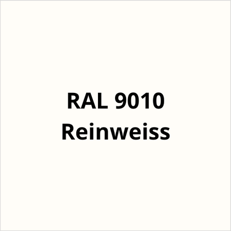 GRUNDMANN Premium Weisslack: Für Fenster, Türen und Möbel - 0.7 Kg RAL 9010 – Reinweiss: Klassisches gedecktes Weiss - Berico Farben