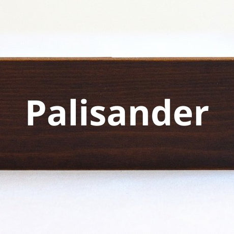 ROKO Holzlasur - Premium Lasur für Innen und Außen - Dauerhafter Wetter- und UV-Schutz - Palisander 0.75 Liter - Berico Farben