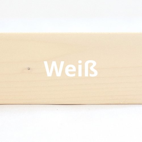 ROKO Holzlasur - Premium Lasur für Innen und Außen - Dauerhafter Wetter- und UV-Schutz - Weiß 0.75 Liter - Berico Farben