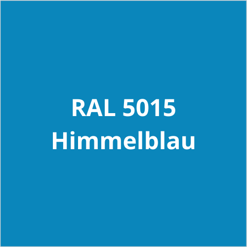 VITON Buntlack & Möbelfarbe HAE 30 - Vielseitig und Umweltschonend - 0.7 Kg RAL 5015 – Himmelblau - Berico Farben
