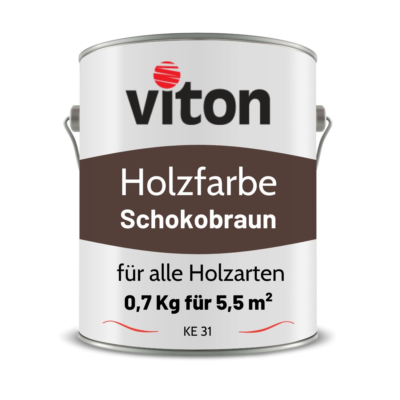 VITON Holzfarbe & Wetterschutzfarbe für Außen - 3in1 Grundierung & Deckfarbe - RAL 1015 - Hellelfenbein 3.5 Kg - Berico Farben