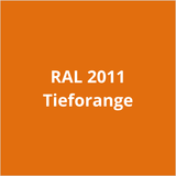 VITON Holzfarbe & Wetterschutzfarbe für Außen - 3in1 Grundierung & Deckfarbe - RAL 2011 - Tieforange 3.5 Kg - Berico Farben
