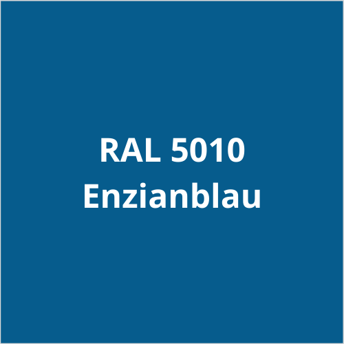 VITON Holzfarbe & Wetterschutzfarbe für Außen - 3in1 Grundierung & Deckfarbe - RAL 5010 - Enzianblau 3.5 Kg - Berico Farben