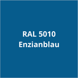 VITON Holzfarbe & Wetterschutzfarbe für Außen - 3in1 Grundierung & Deckfarbe - RAL 5010 - Enzianblau 3.5 Kg - Berico Farben