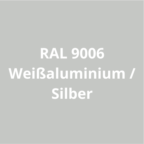 VITON Holzfarbe & Wetterschutzfarbe für Außen - 3in1 Grundierung & Deckfarbe - RAL 9006 - Silbergrau 3.5 Kg - Berico Farben