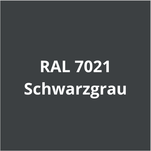 VITON Metallfarbe KE 31 für Außen inkl. Rostschutz & Grundierung - RAL 7021 - Schwarzgrau 3.5 Kg - Berico Farben