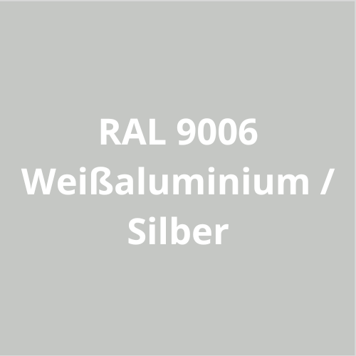 VITON Metallfarbe KE 31 für Außen inkl. Rostschutz & Grundierung - RAL 9006 - Silbergrau 3.5 Kg - Berico Farben